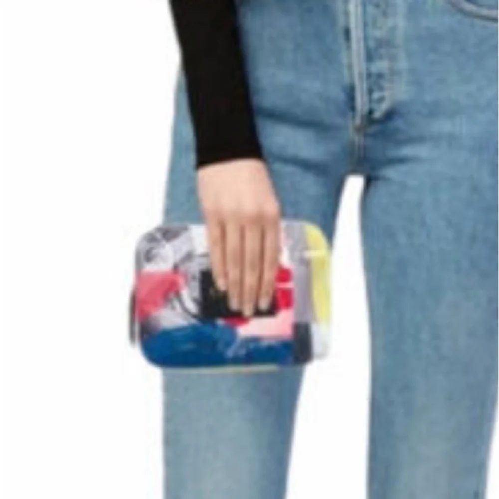 Hayward Multicolor Graphic Pouch Cosmetic Bag